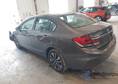 2015 Honda Civic Ex из США, поврежденный, VIN 19XFB2F84FE108800